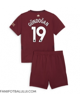Manchester City Ilkay Gundogan #19 Echipament de Fotbal Replică 2024-25 Copii Treilea (+ Șorturi)